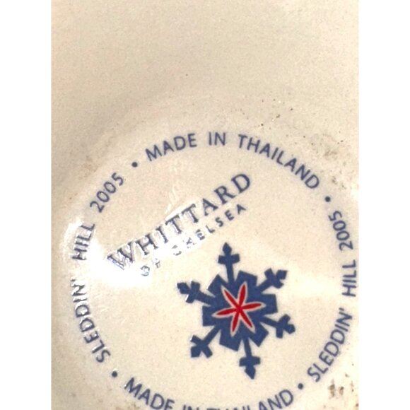 Whittard Of Chelsea Patterned Snowflake Latte Mugs Set Of 2 7 Inches Tall - Picture 4 of 7